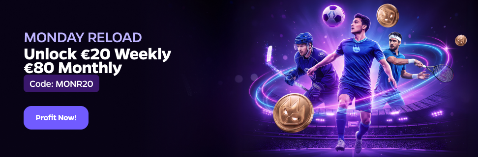 Start the week with a boost: claim £20 every Monday and £80 across the month using code MONR20